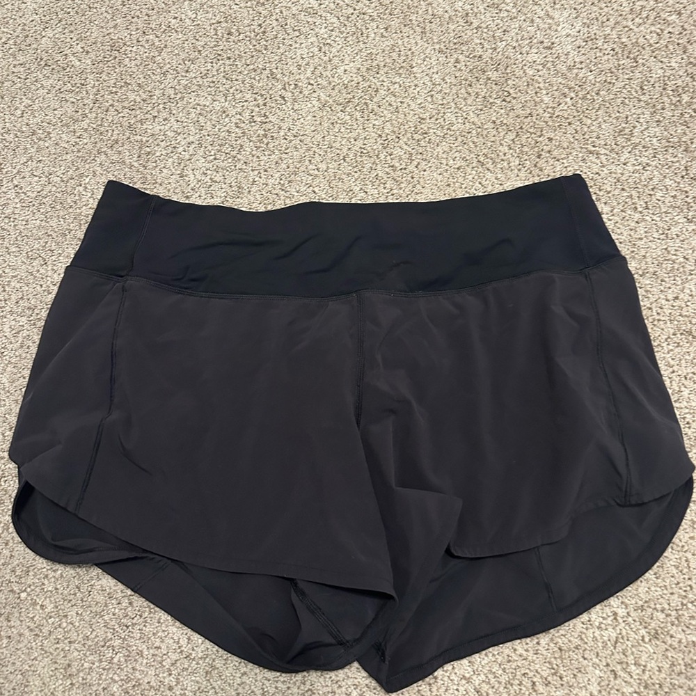 Women's Black Athletic Shorts